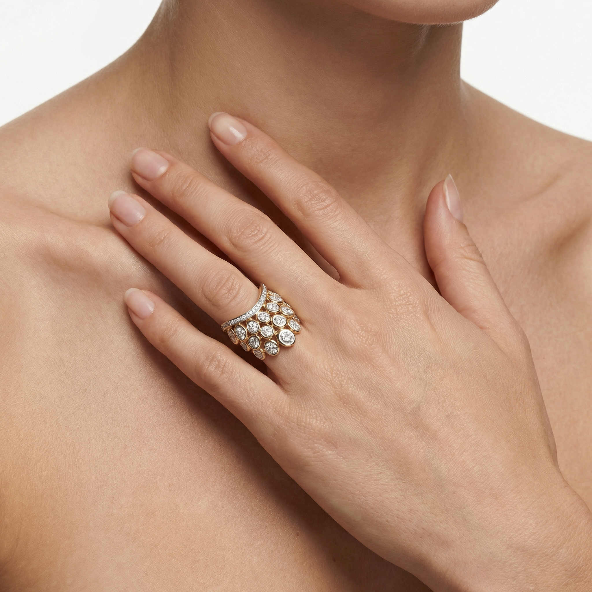 Dewdrop Tiered Yüzük