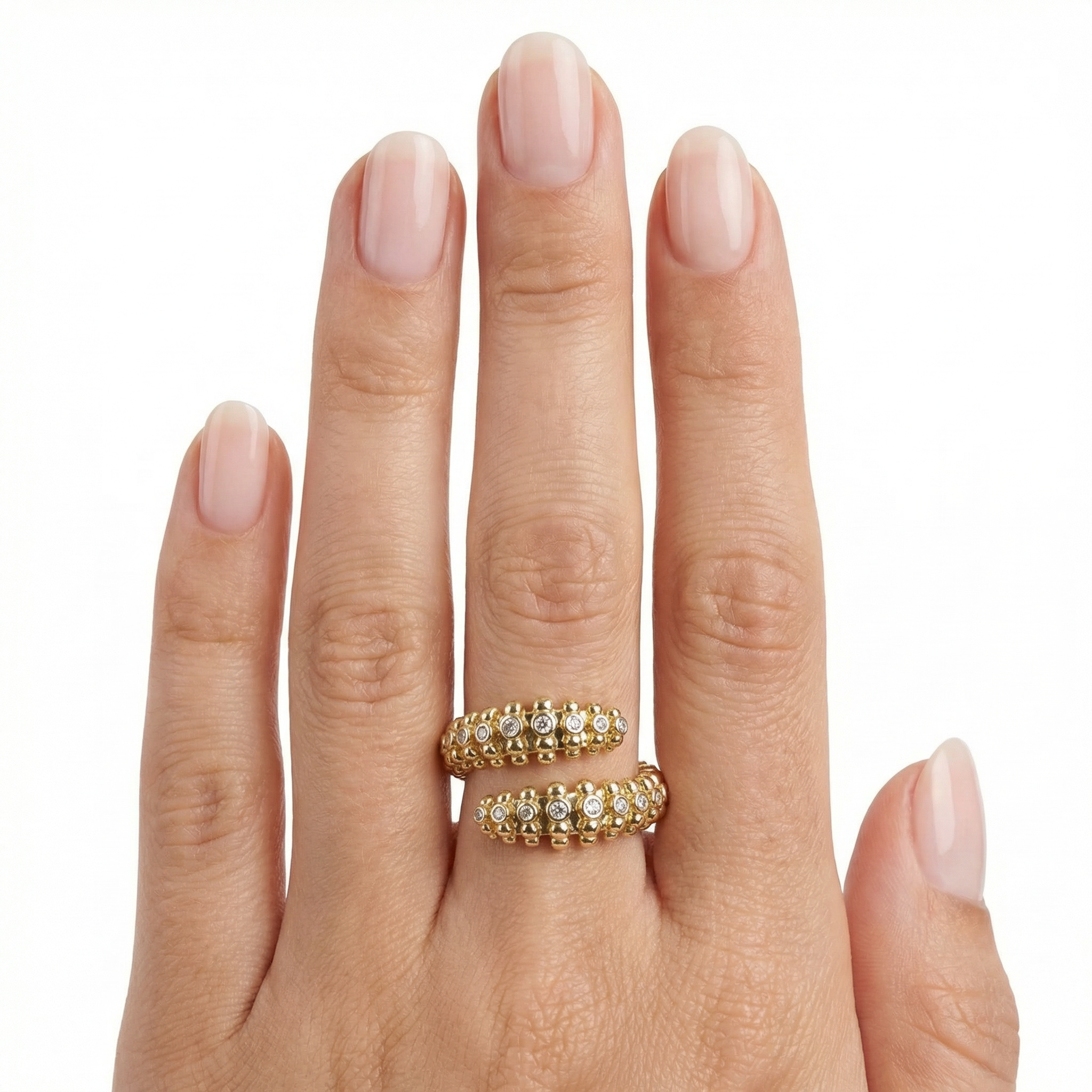 Solar Flare Spiral Yüzük