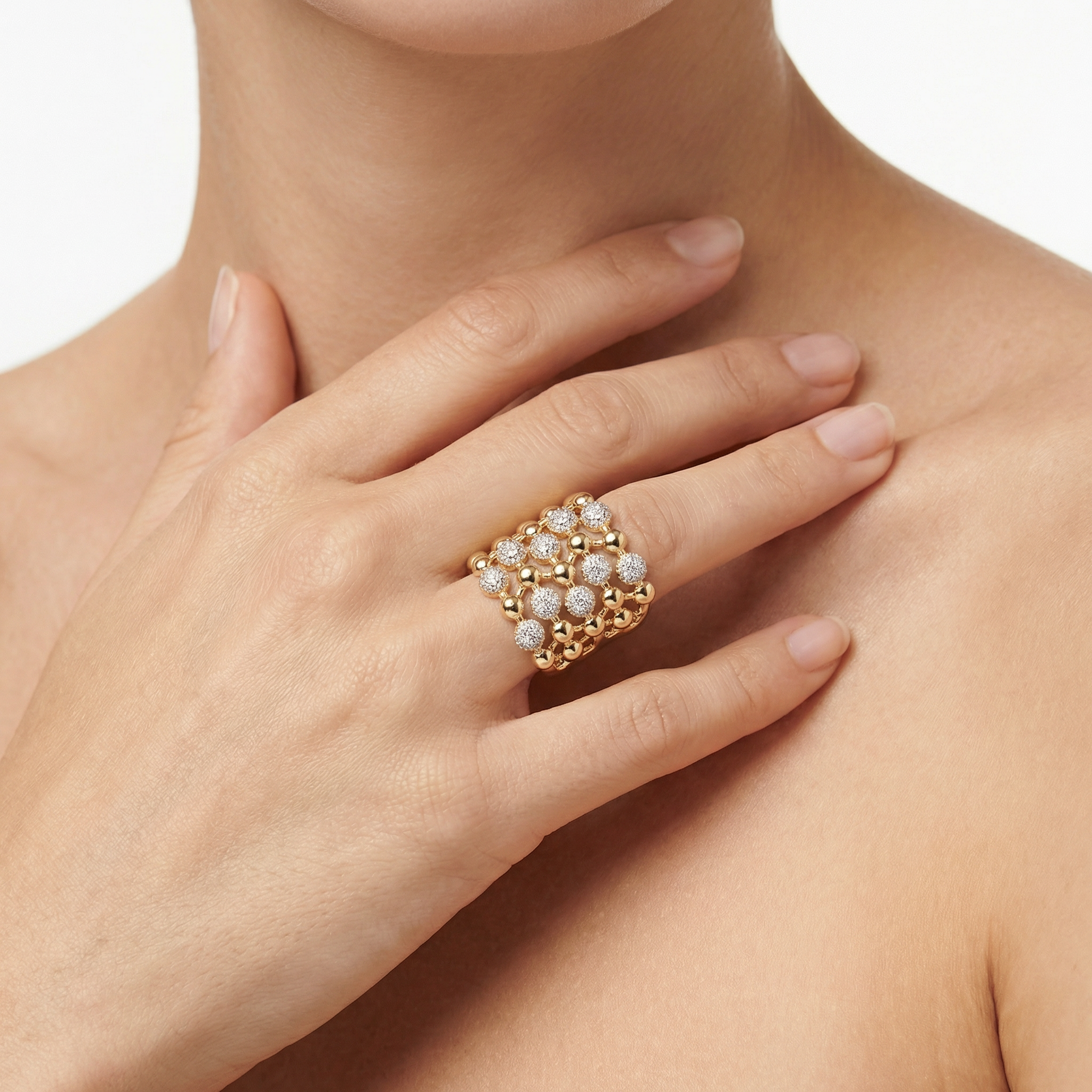 Luminous Lattice Yüzük