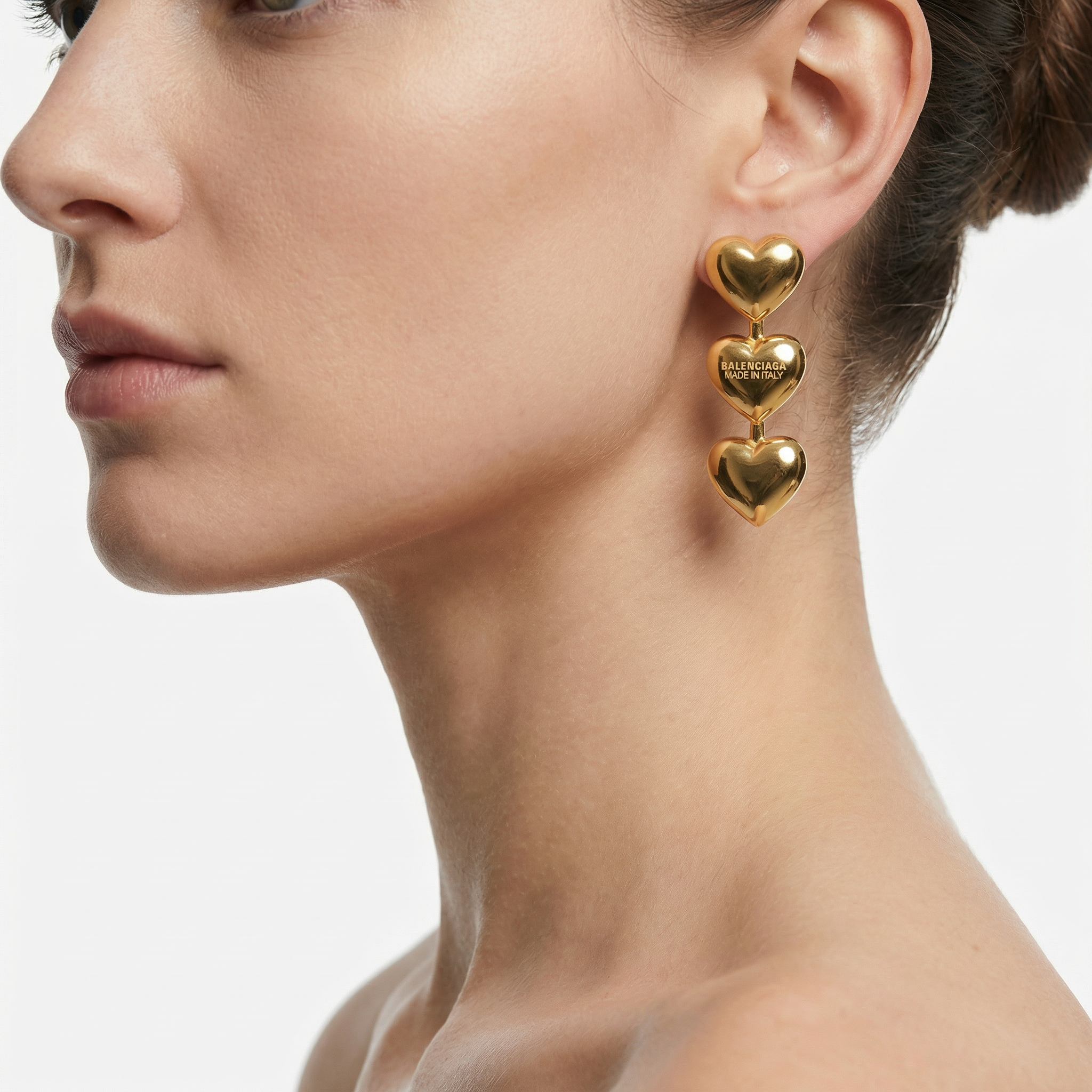 Triple Love Küpe (İthal Model)