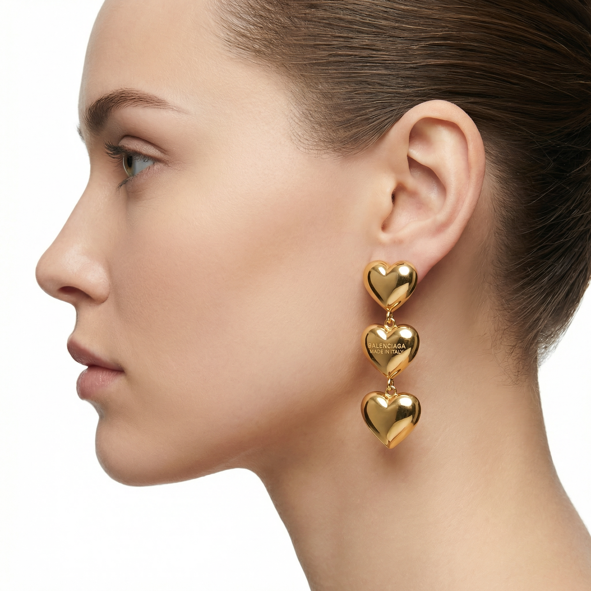 Triple Love Küpe (İthal Model)