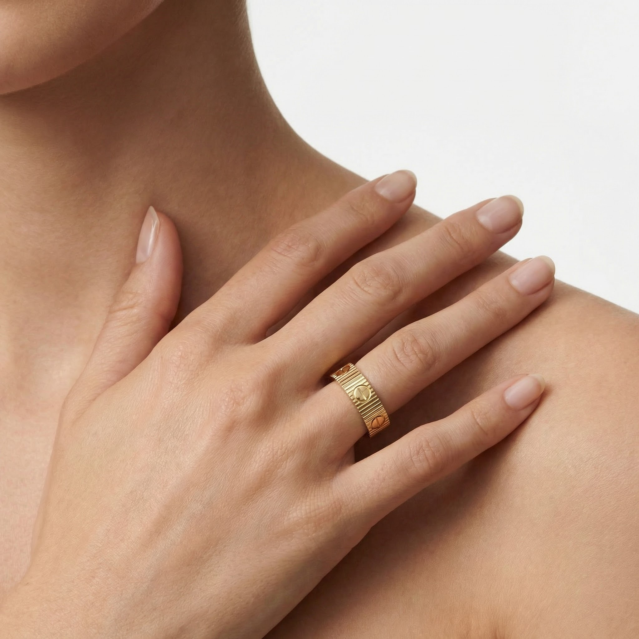 Industrial Glow Yüzük (İthal Kutulu Model)