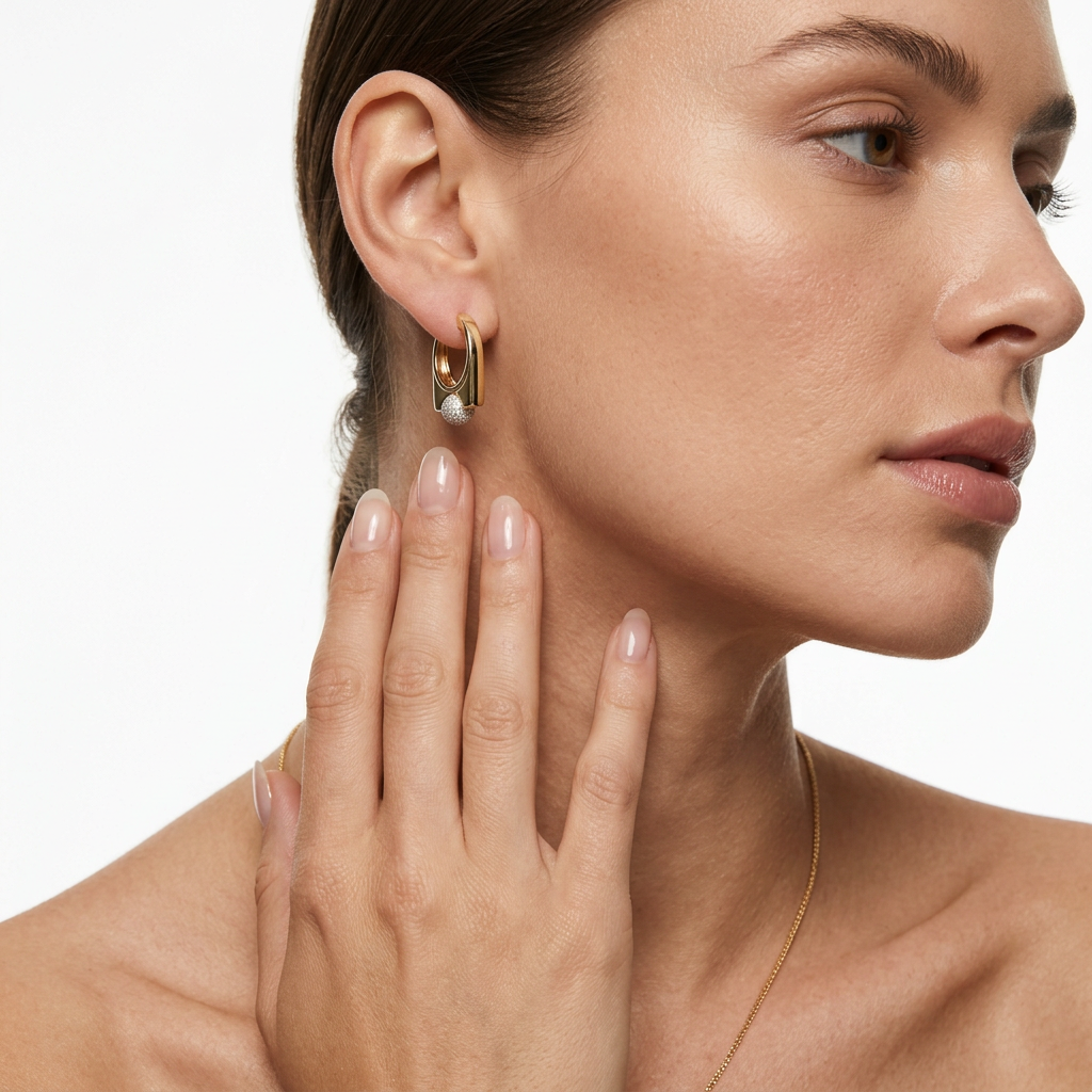 Radiant Spheres Earrings