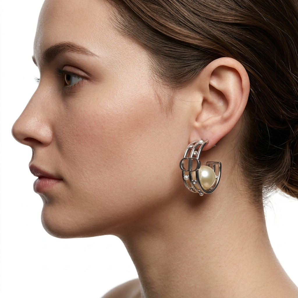 Pearl Cage Küpe (İthal Model)