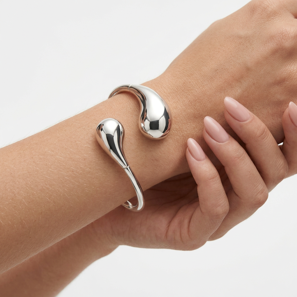 Silver Fluidity Kelepçe (İthal Model)