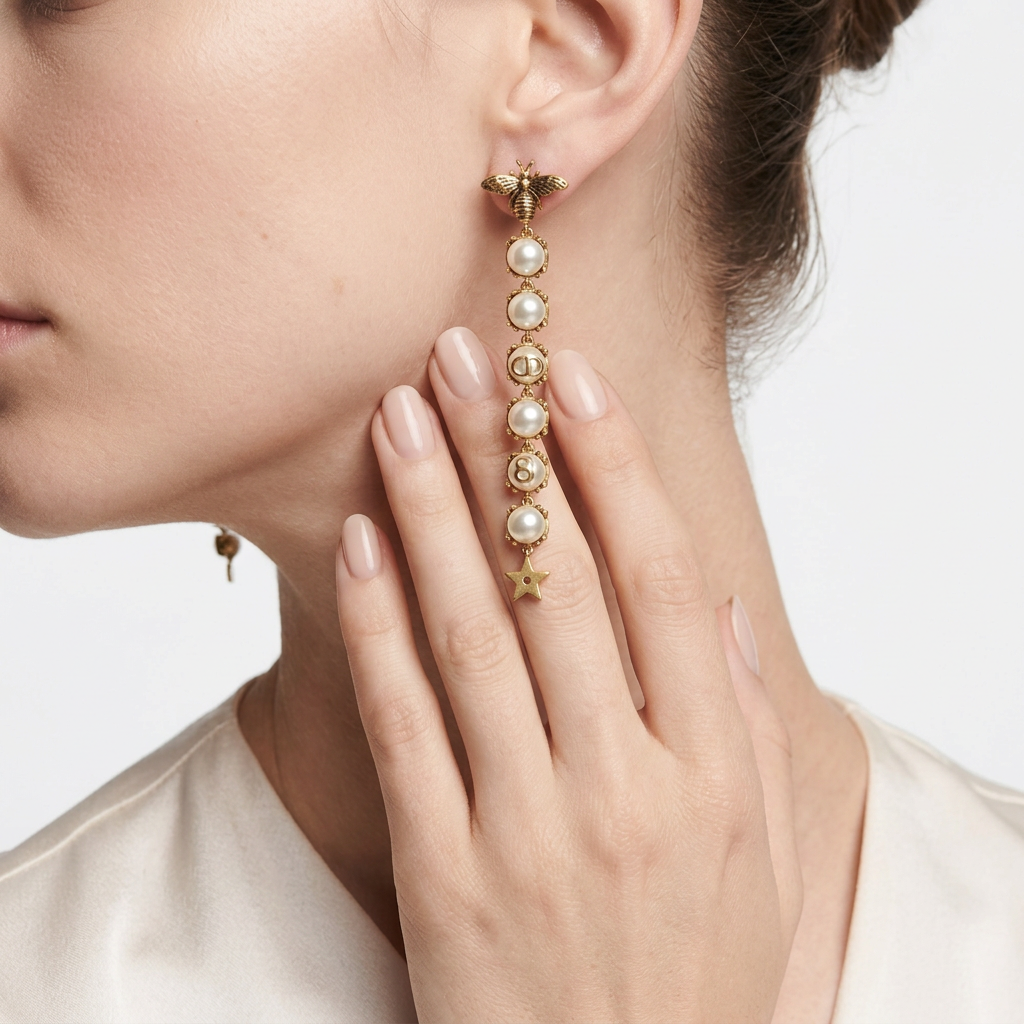 Starry Bee Küpe (İthal Model)