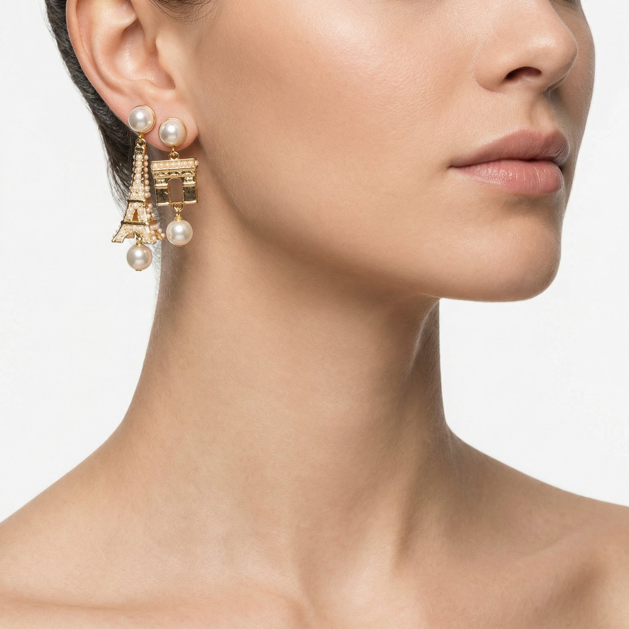 Eiffel & Arc Küpe (İthal Model)