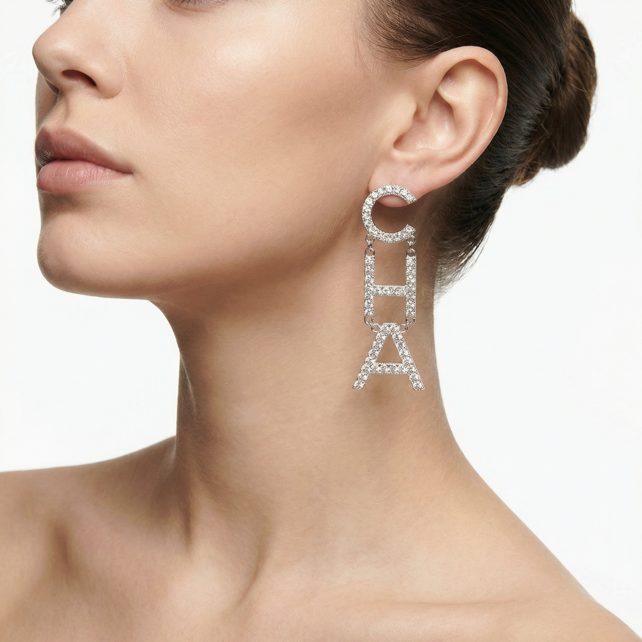 Imperial Alphabet Küpe (İthal Model)