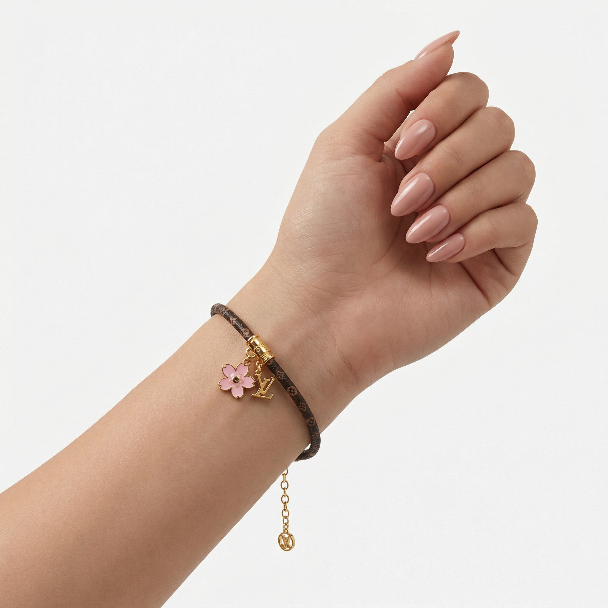 Monogram Sakura Bileklik (İthal Model)