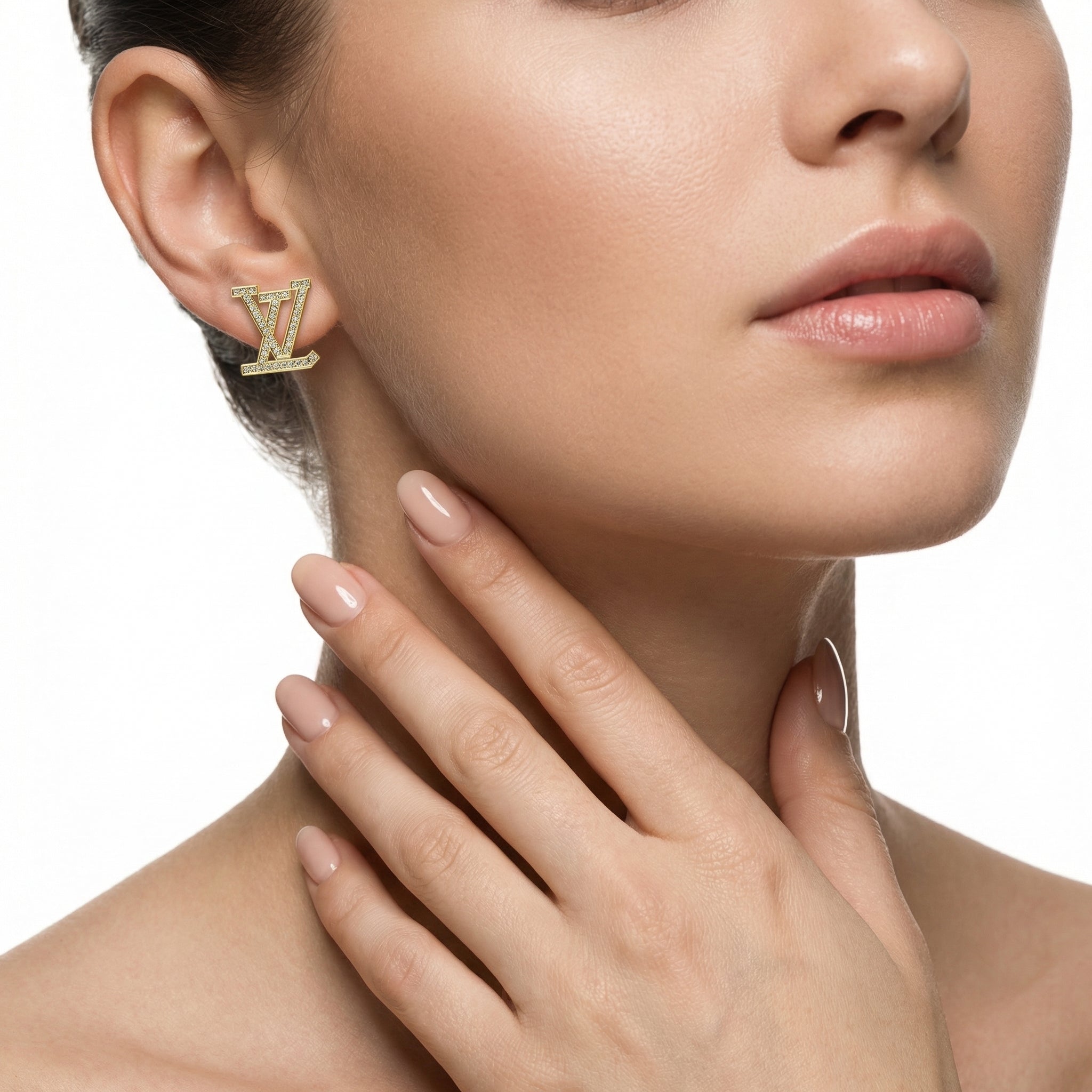 Radiant Initial Küpe (İthal Model)