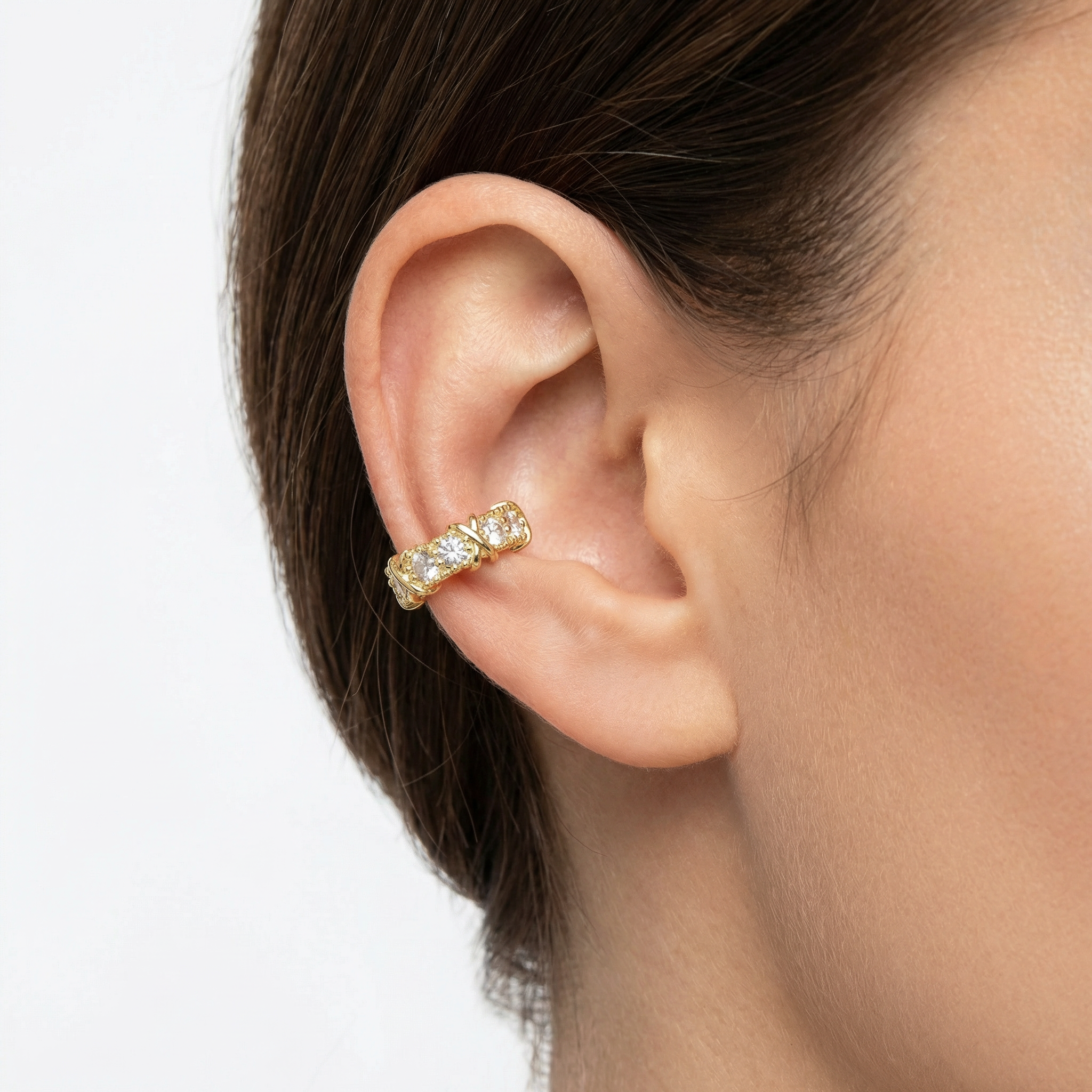Gilded X Earcuff