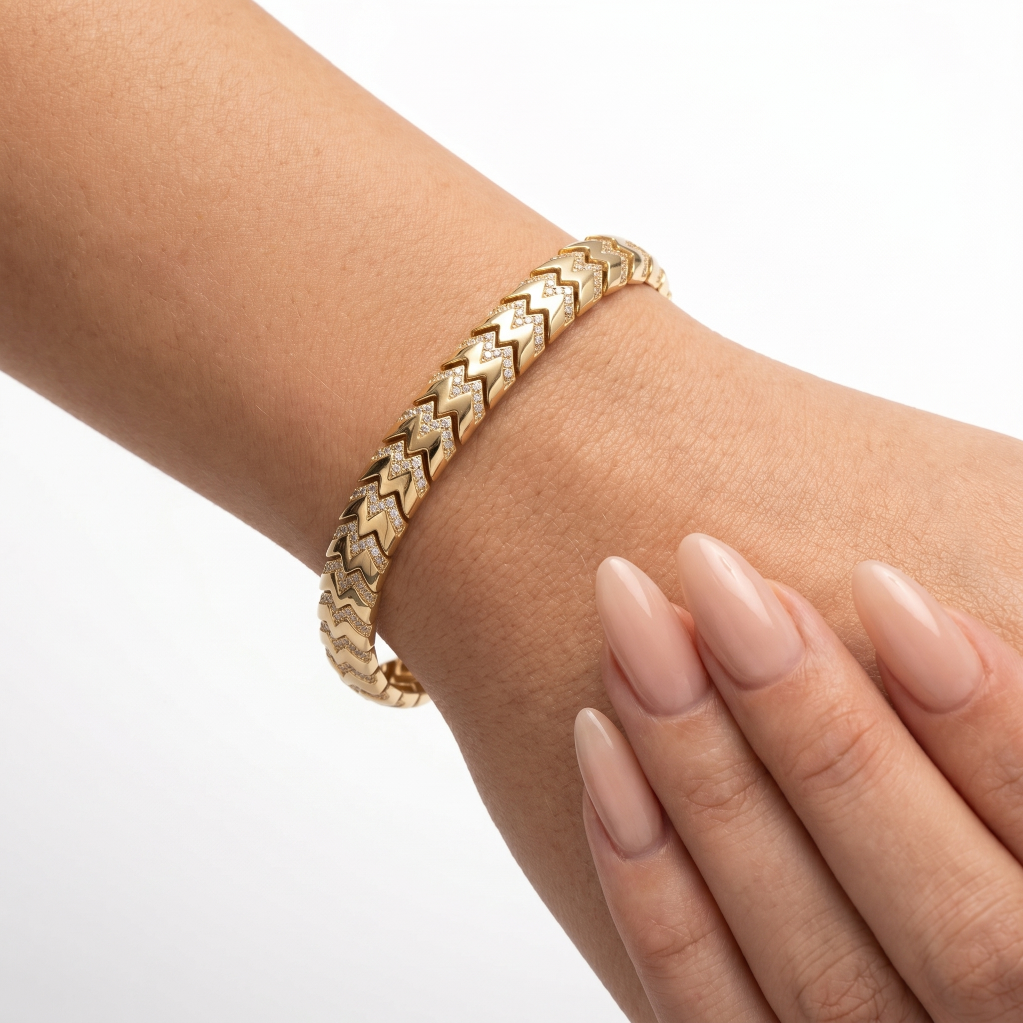 Golden Velocity Bracelet