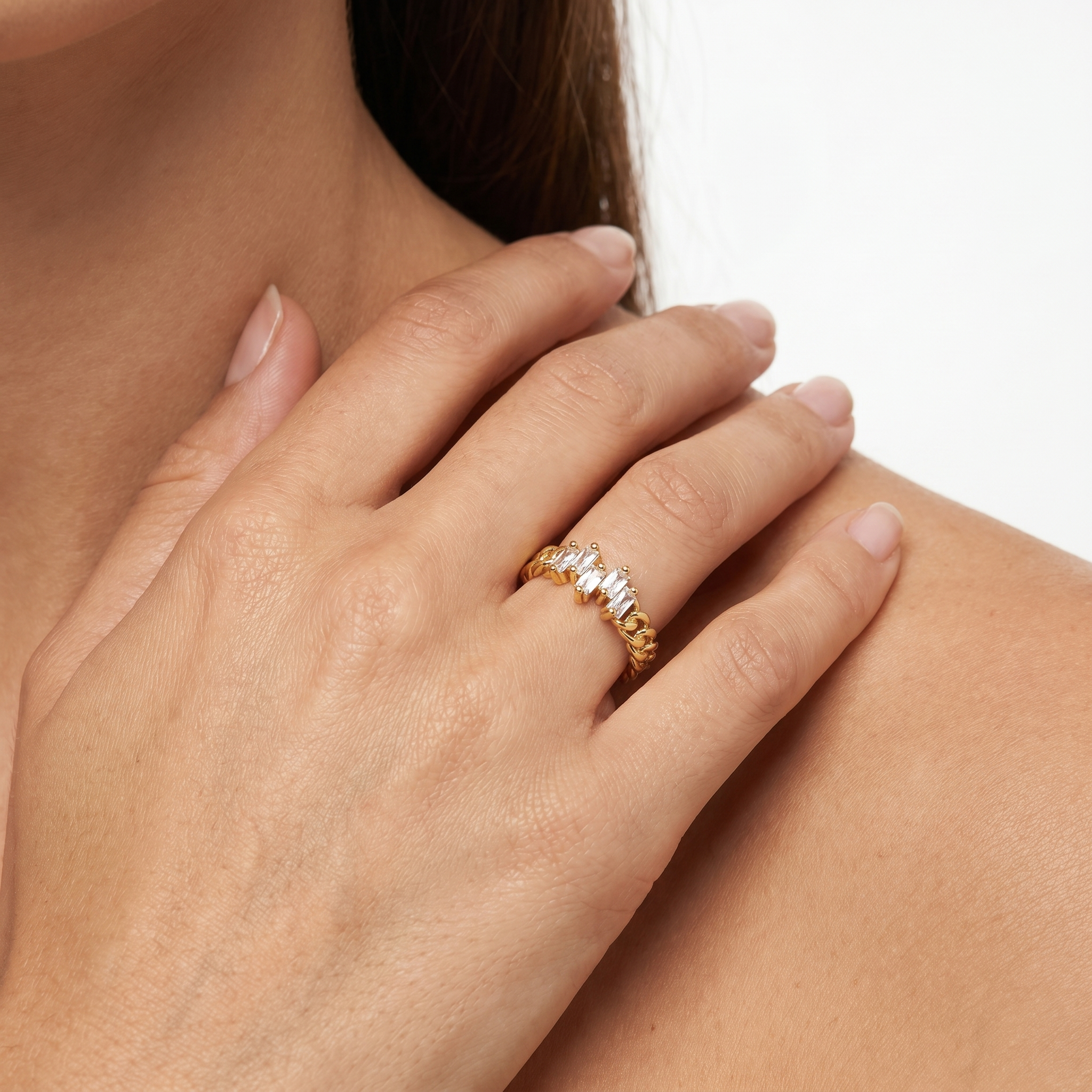 Legacy Curb Ring (Pinky Finger)