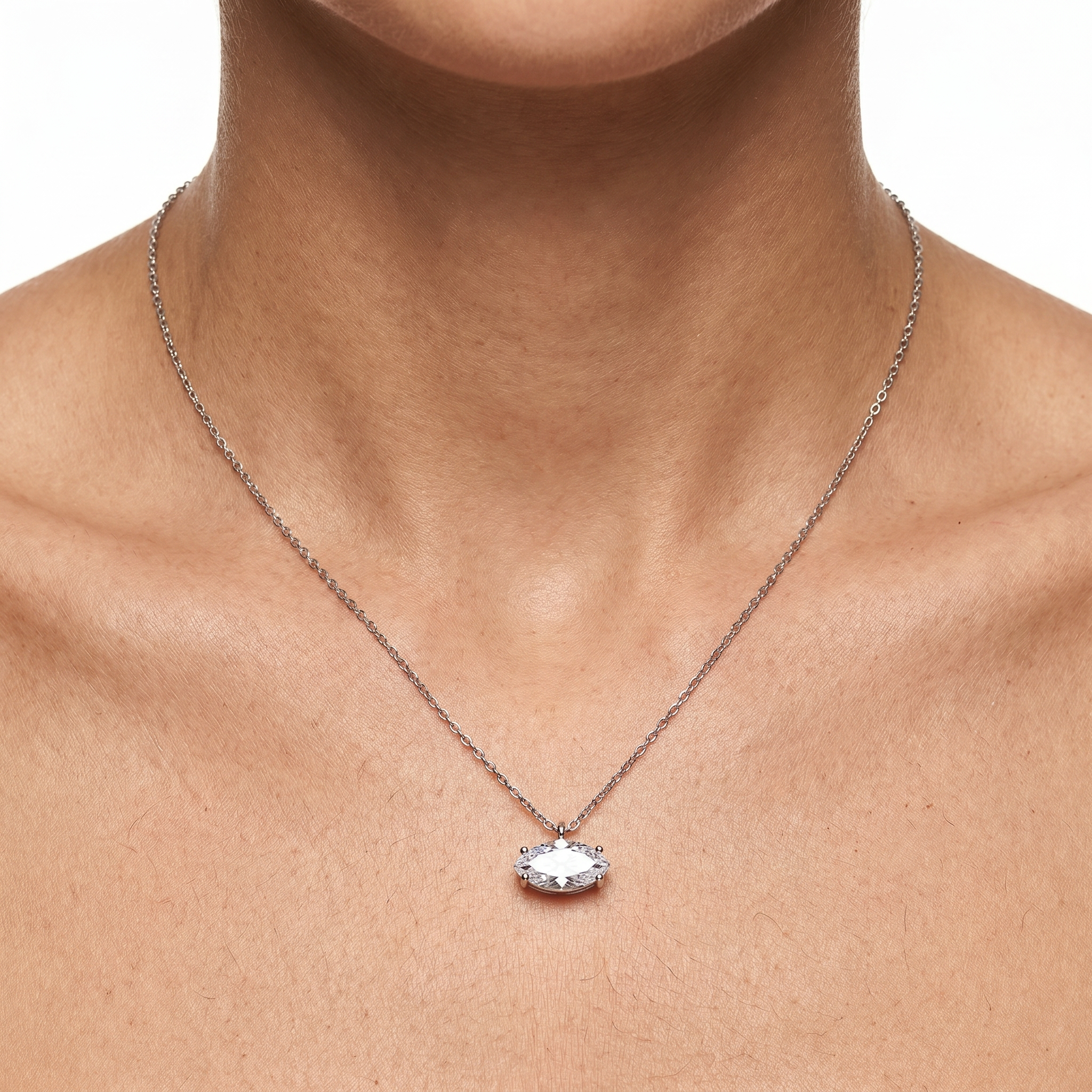 Marquise Clarity Necklace