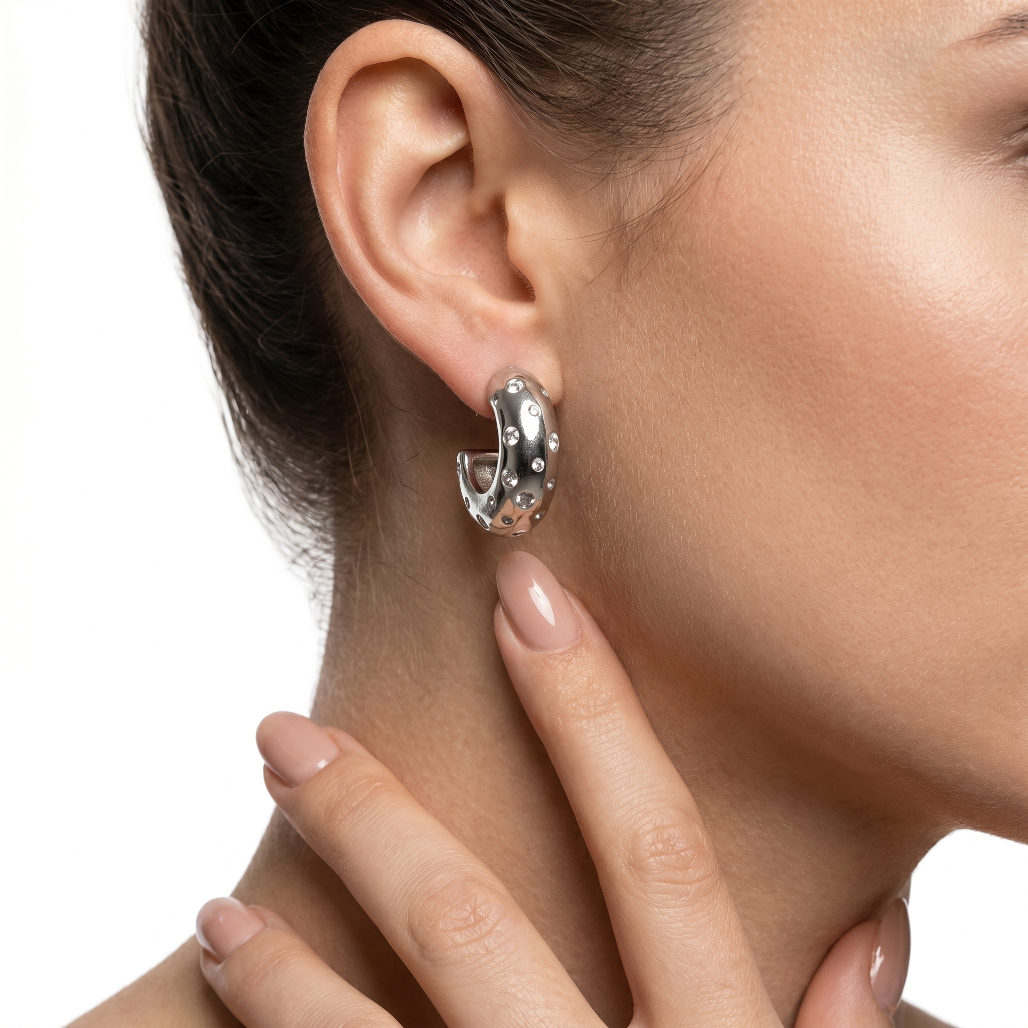 Stellar Crater Earrings