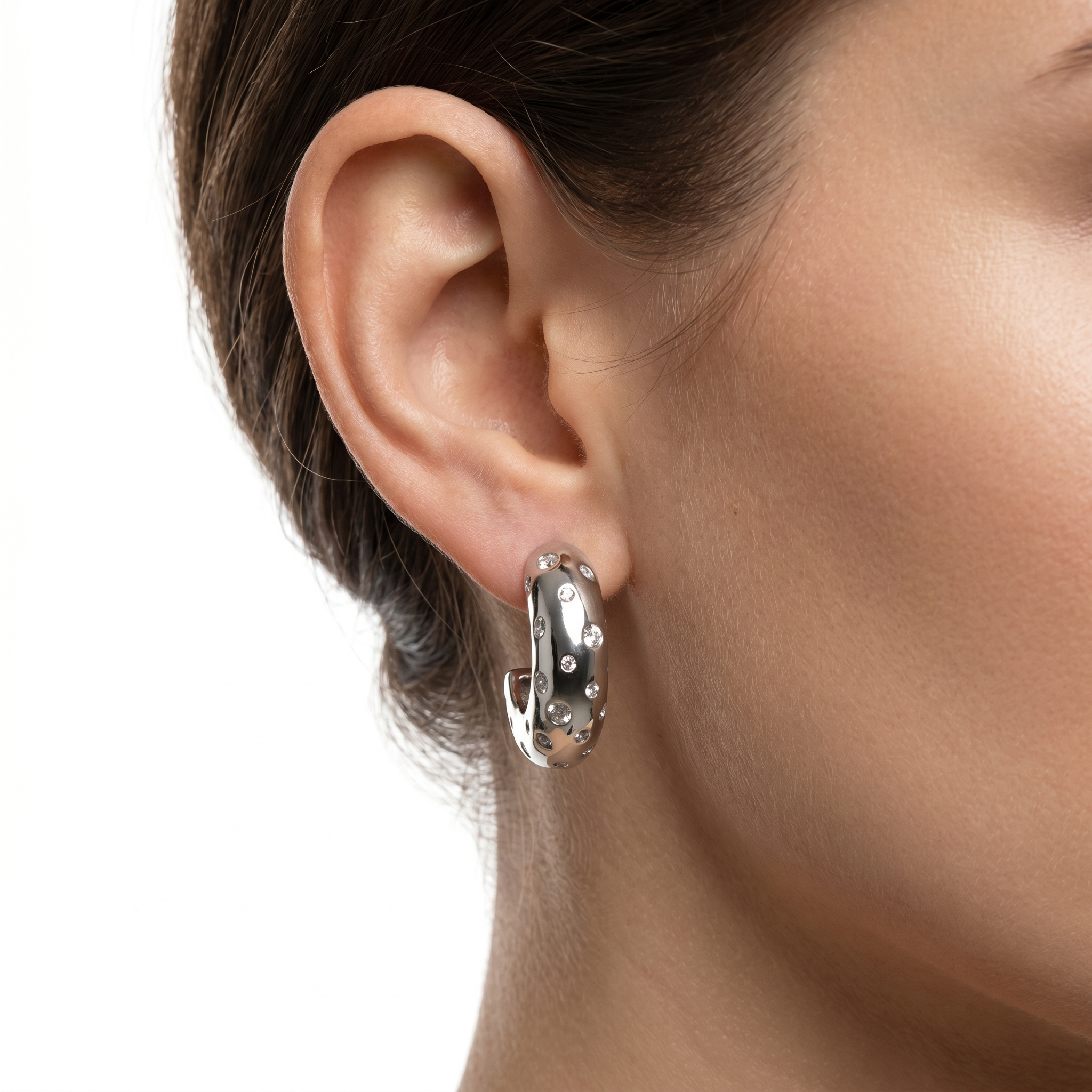 Stellar Crater Earrings