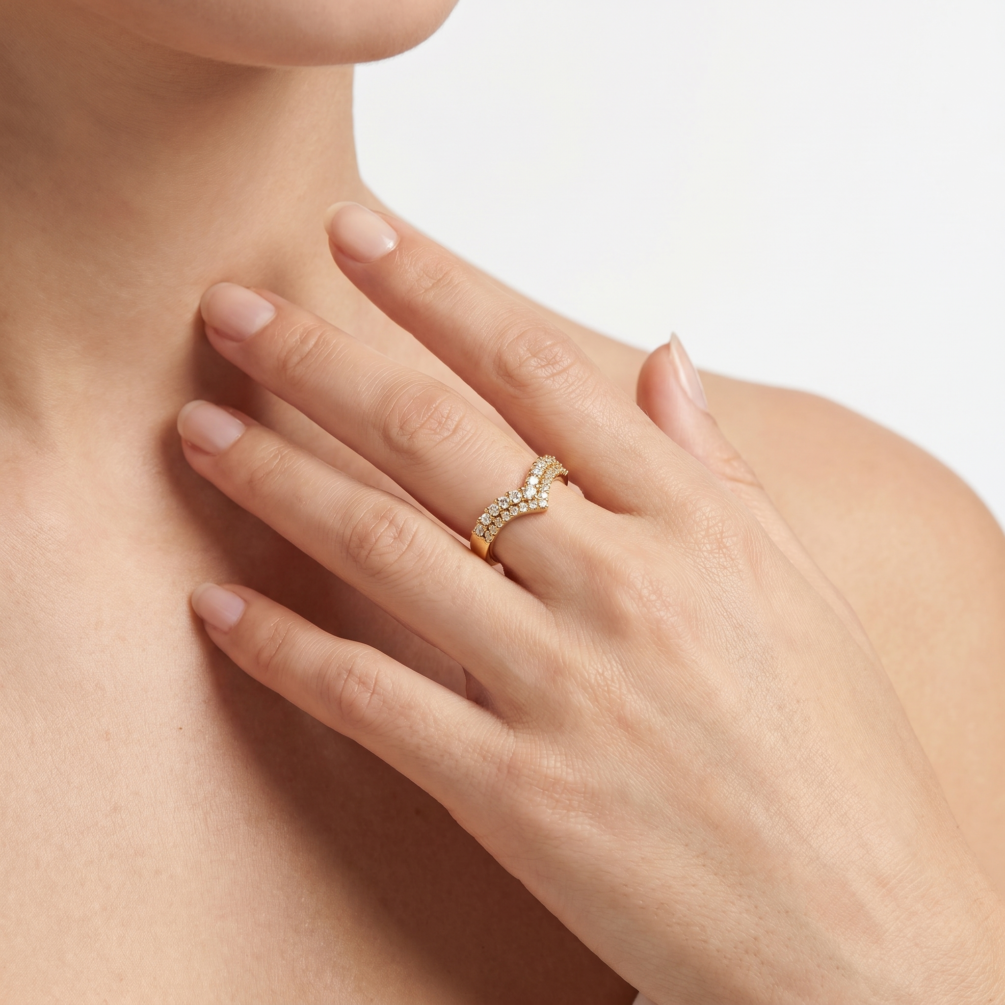 Meridian Vertex Ring (Pinky Finger)