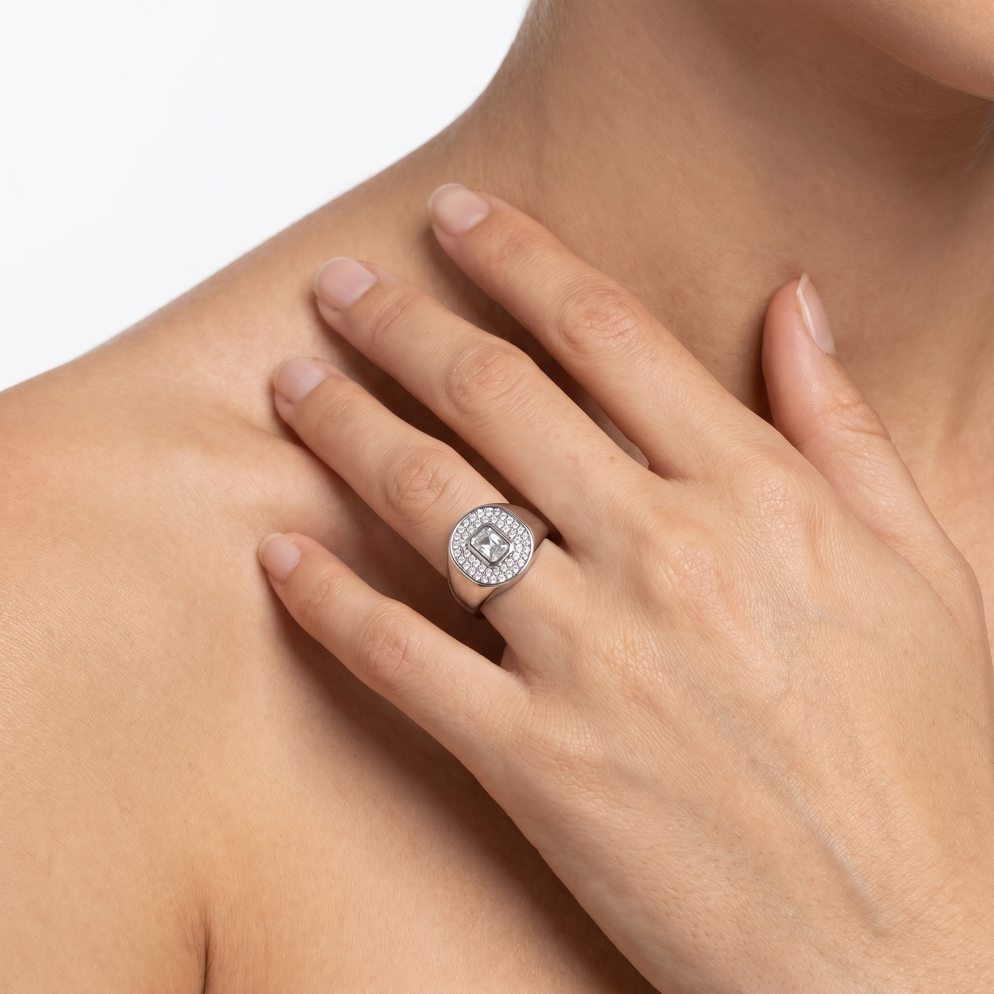 Duo Axis Yüzük (Serçe Parmak)