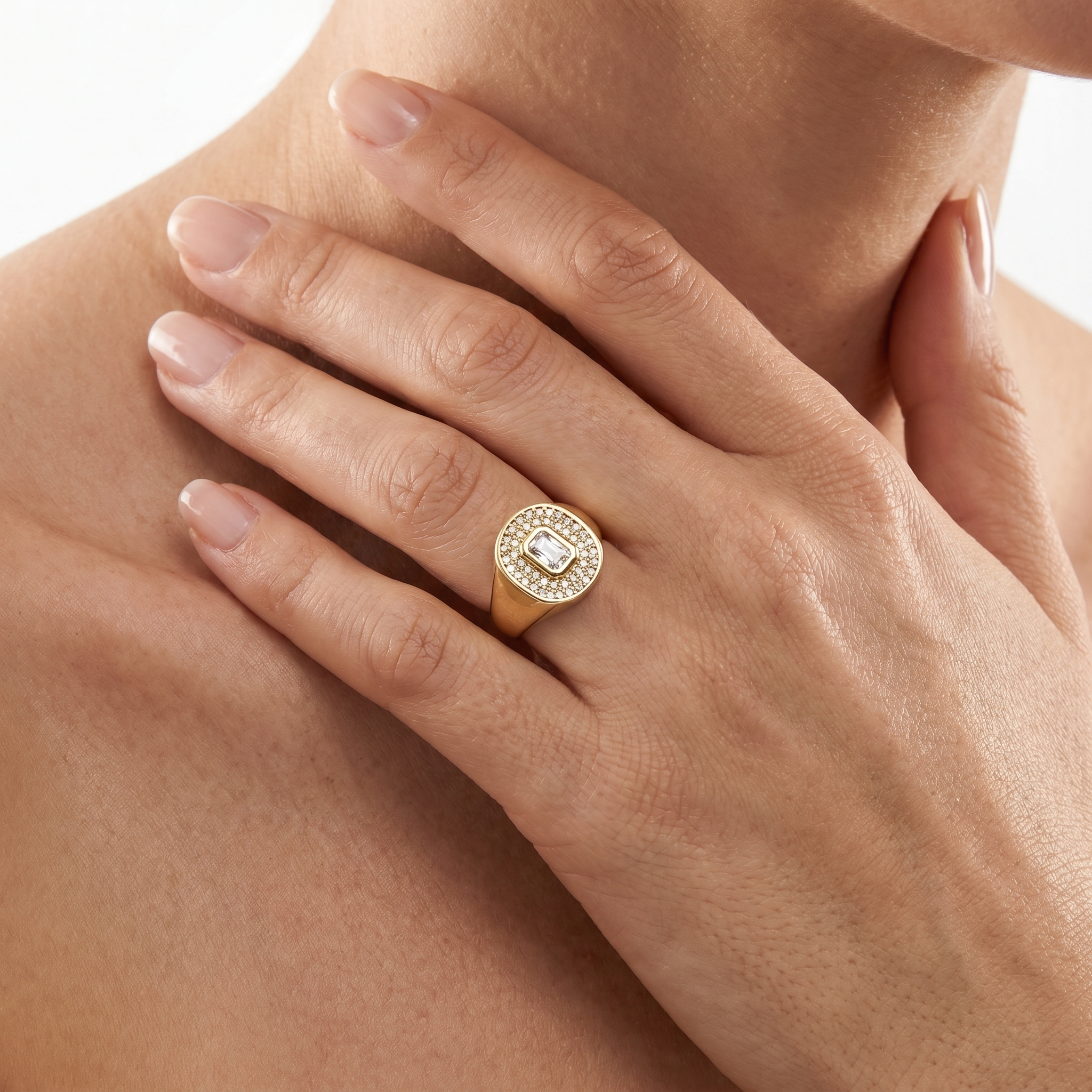 Duo Axis Yüzük (Serçe Parmak)