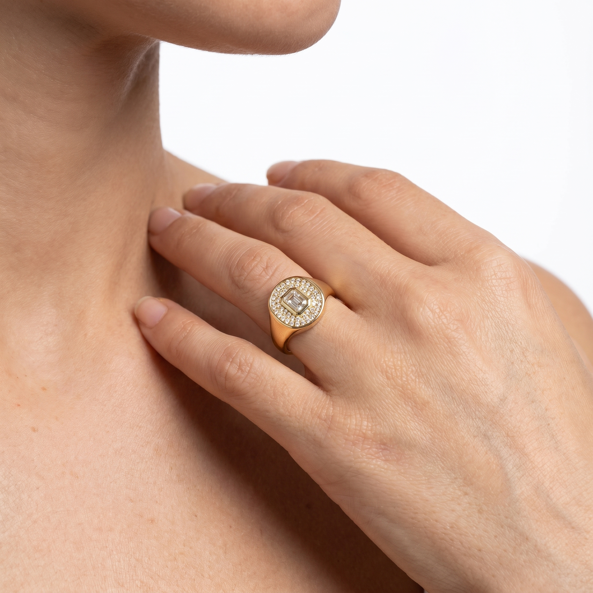 Duo Axis Yüzük (Serçe Parmak)