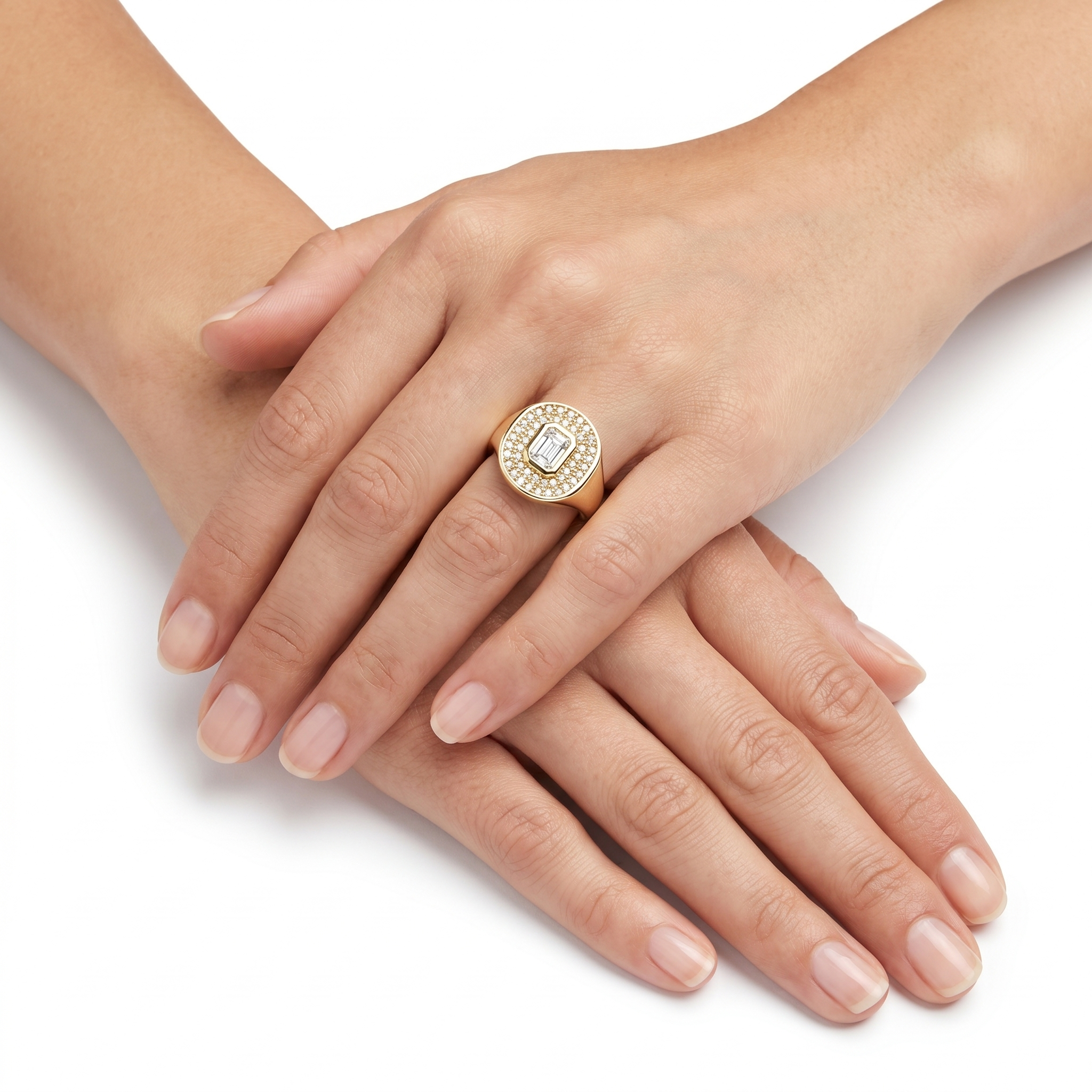 Duo Axis Yüzük (Serçe Parmak)