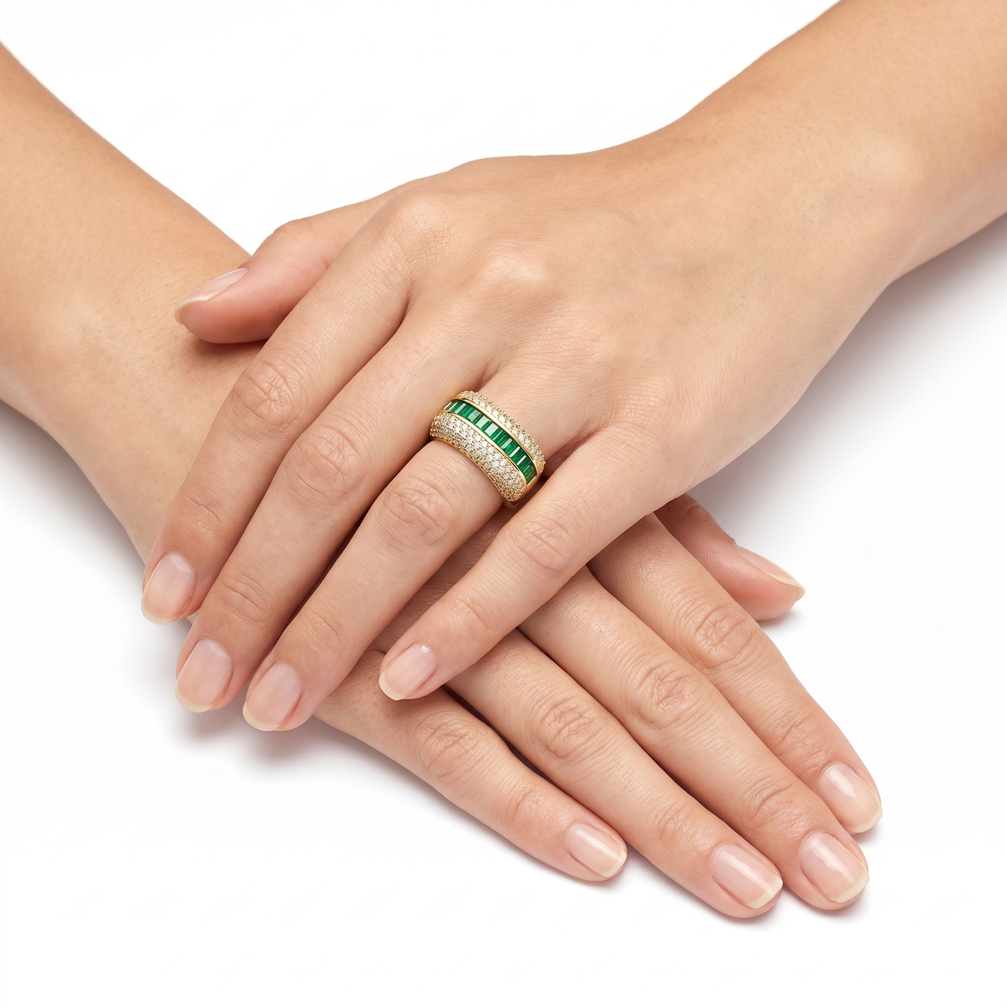 Emerald Sovereign Yüzük