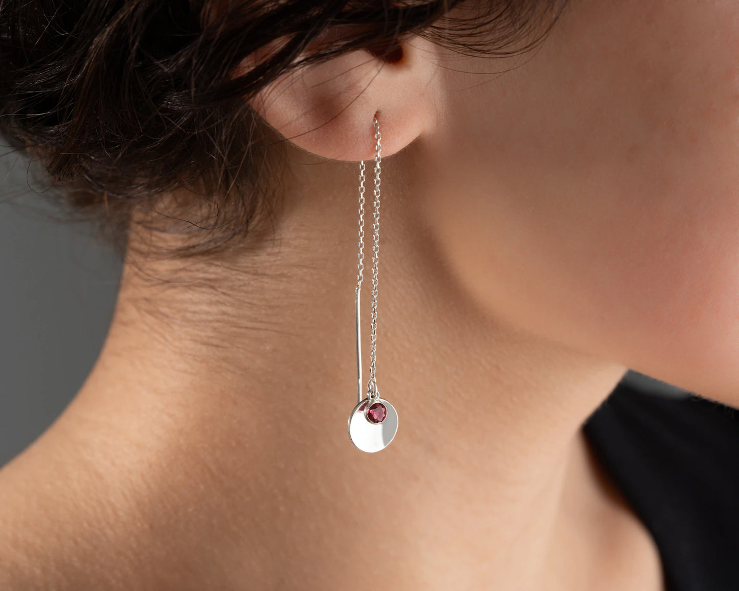 Stella Disc Earring
