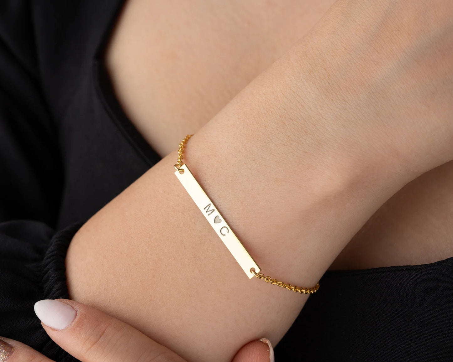 Linea Bar Signature Bracelet