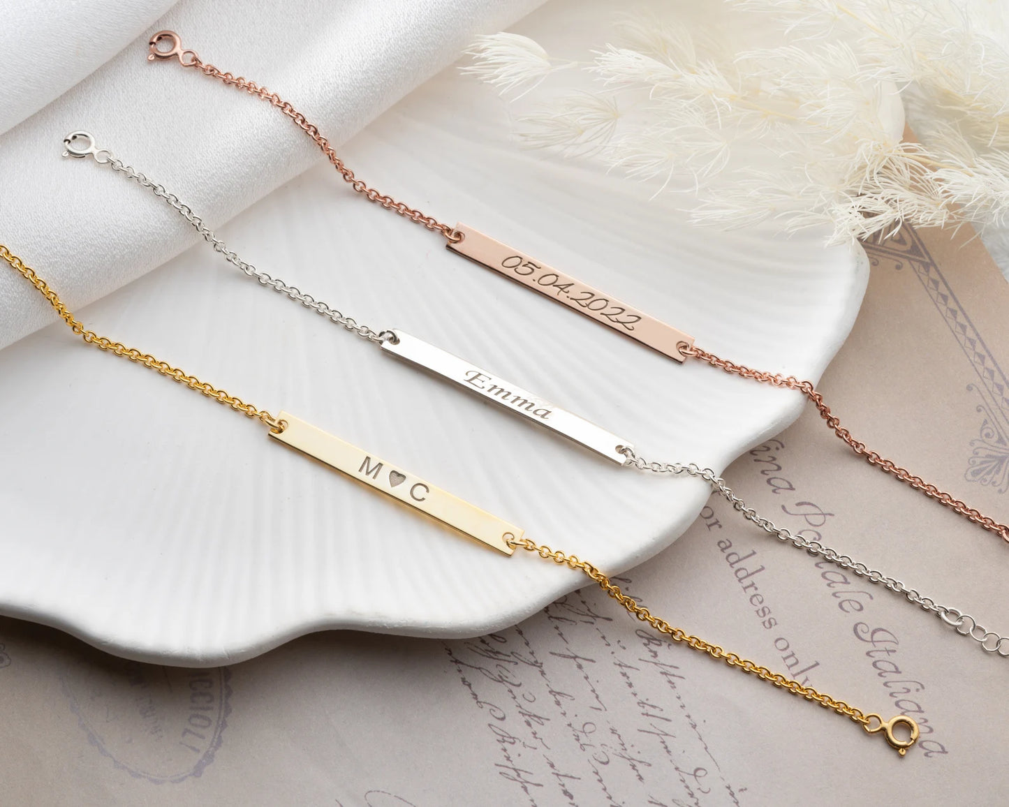 Linea Bar Signature Bracelet