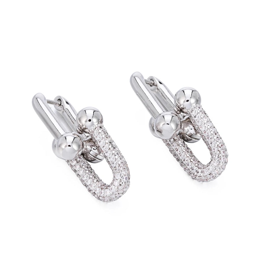 Tiff Taşlı Küpe - MuffGem