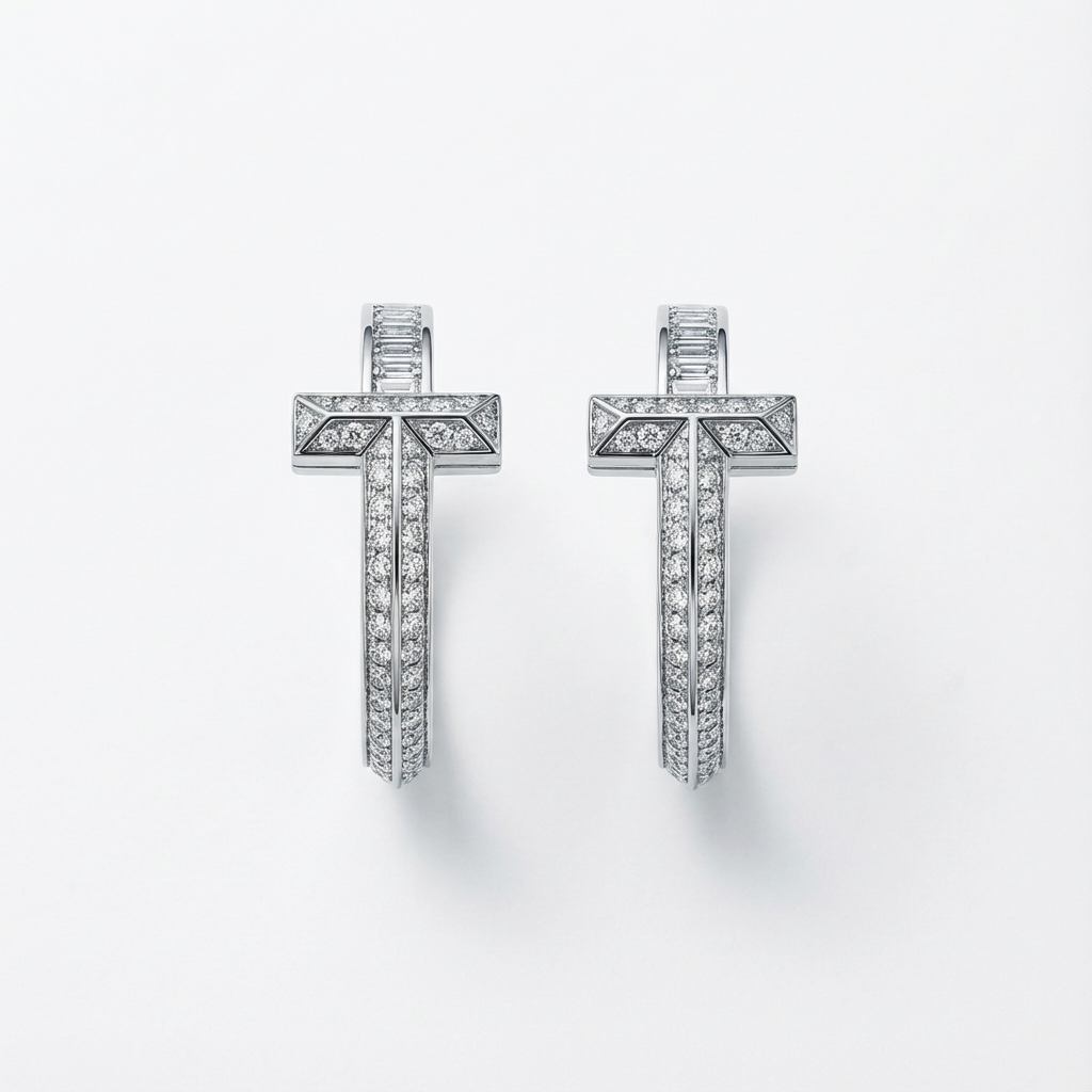 Aurex Pavé Küpe (İthal Kutulu Model)