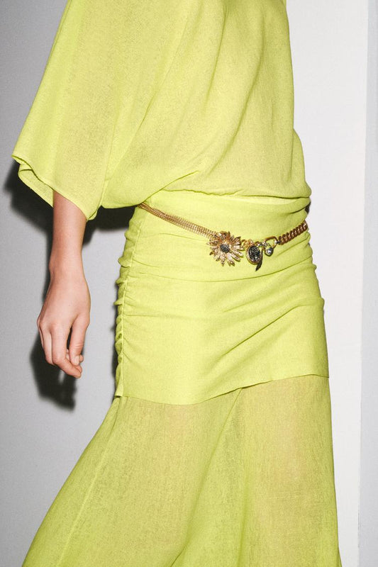 Sun & Leaf Kolye