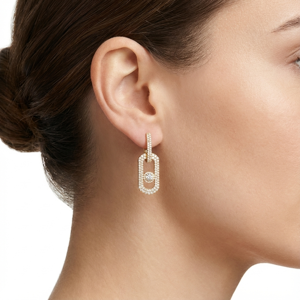 Vega Links Küpe (İthal Model)