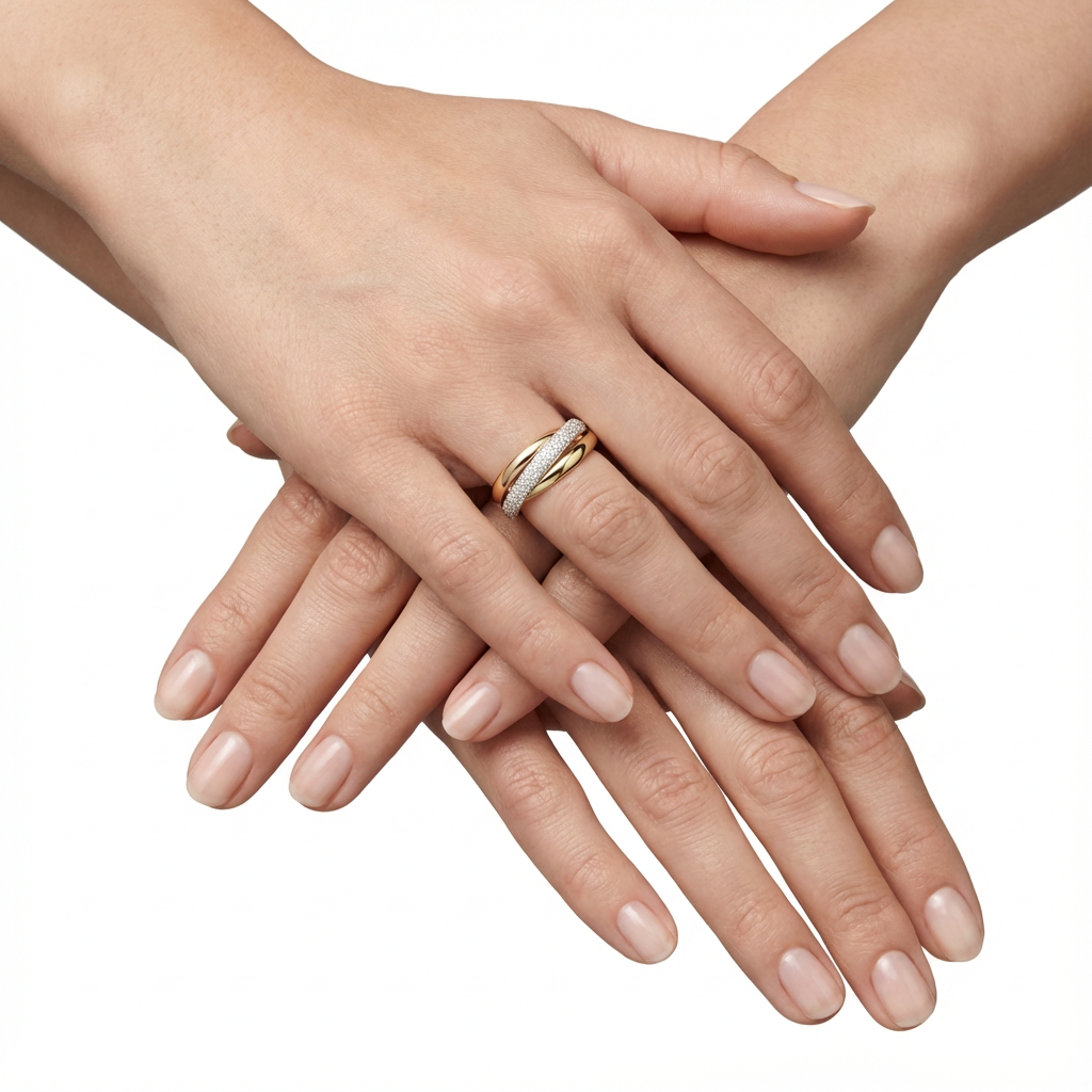 Infinity Trio Yüzük (İthal Kutulu Model)