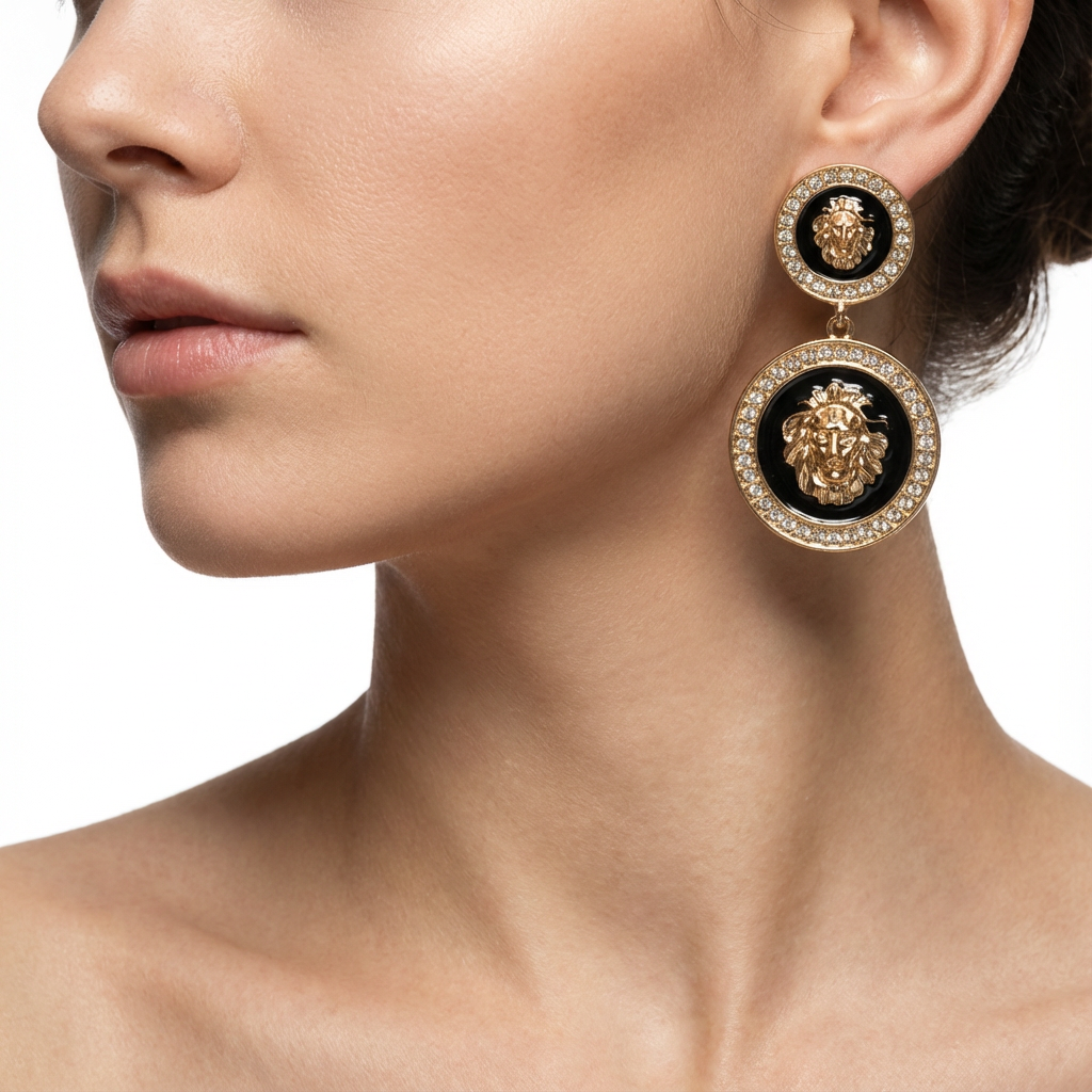 Luminous Lioness Küpe