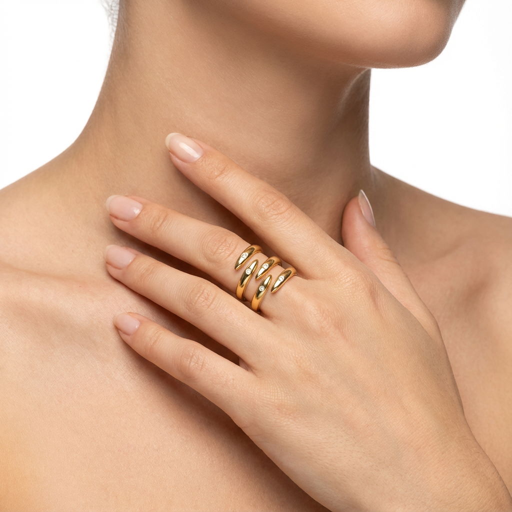 Кольцо из жидкого алмаза