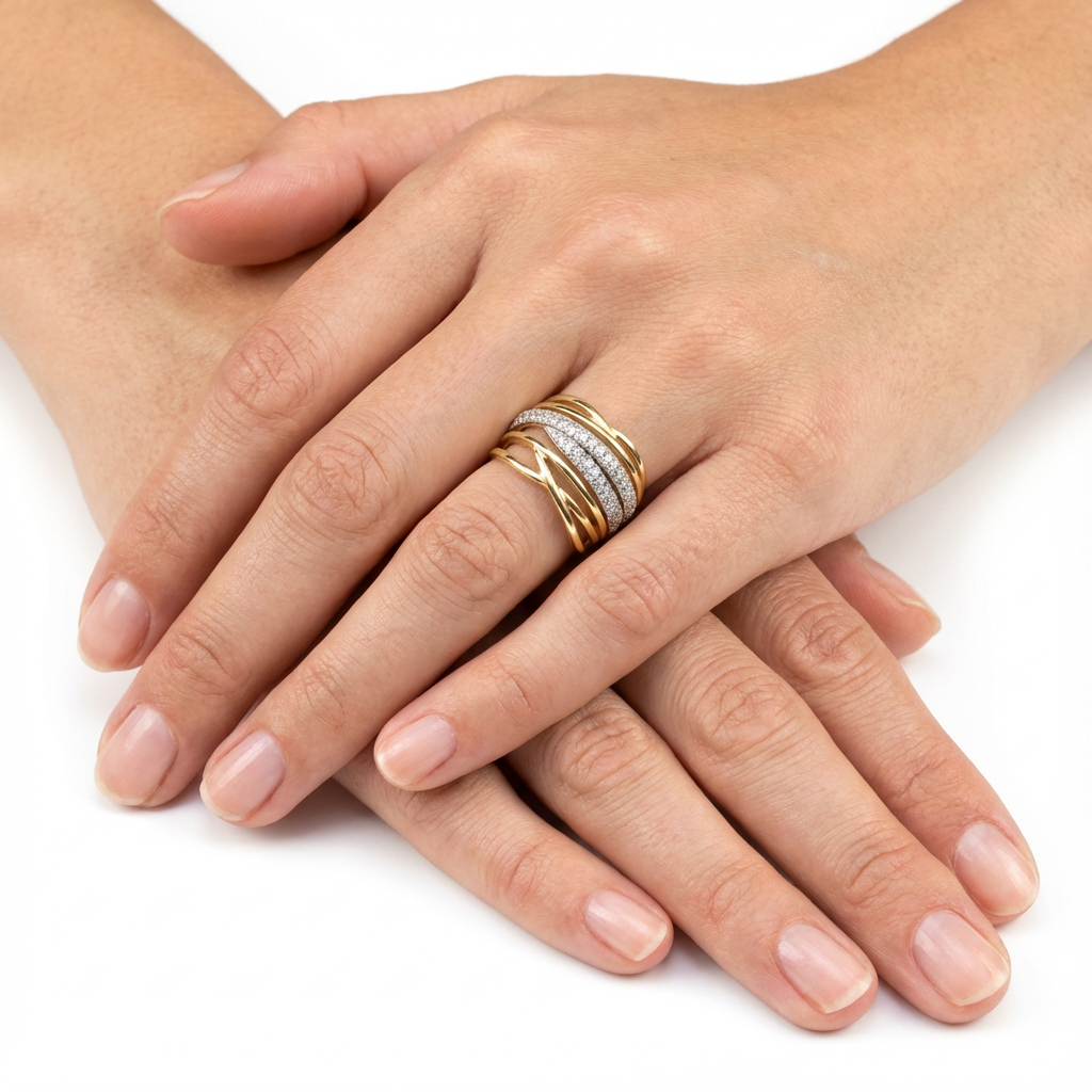 Luxe Crossover Yüzük