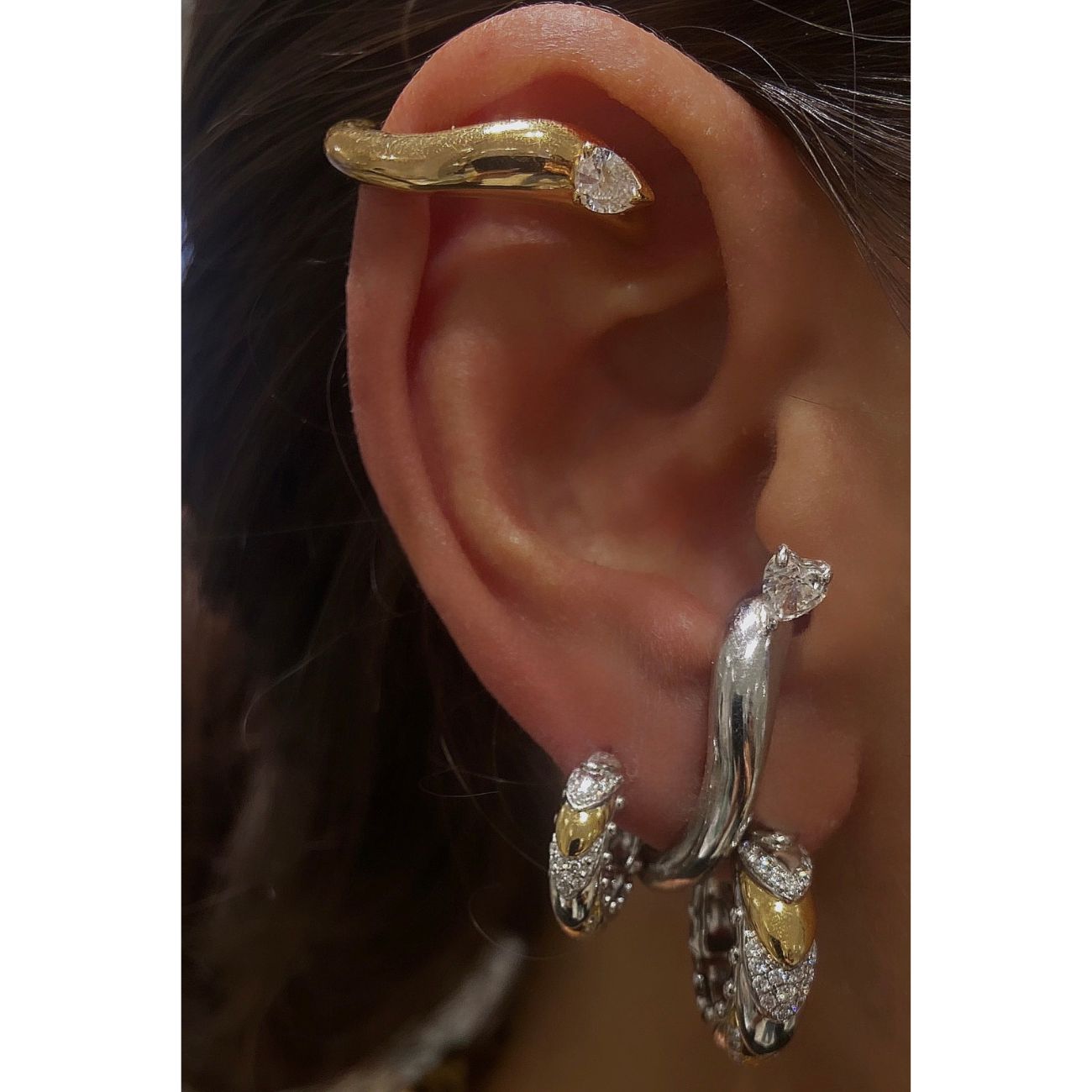 Pavé Mirage Küpe - MuffGem