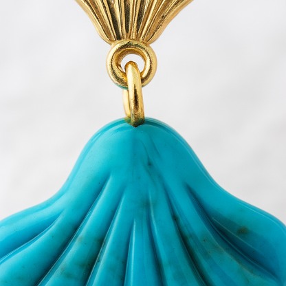 Seafoam Petal Küpe - MuffGem