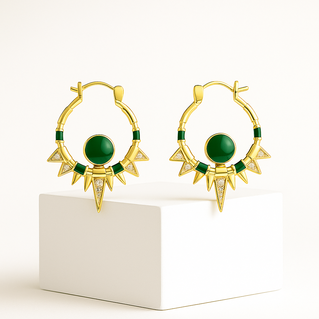 Серьга Greenwave Vortex