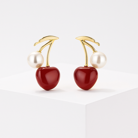 Sweet Cherry Earrings