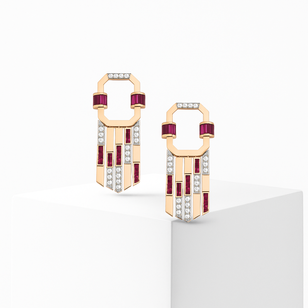Серьги Rouge Array