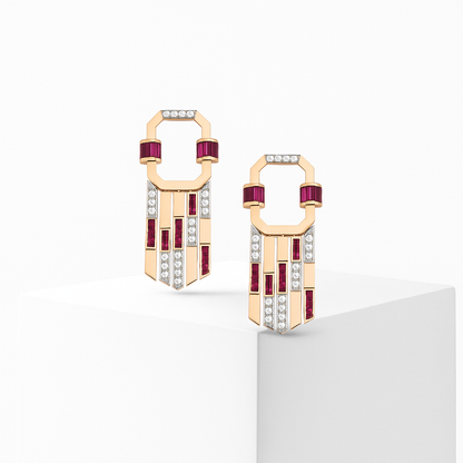 Серьги Rouge Array