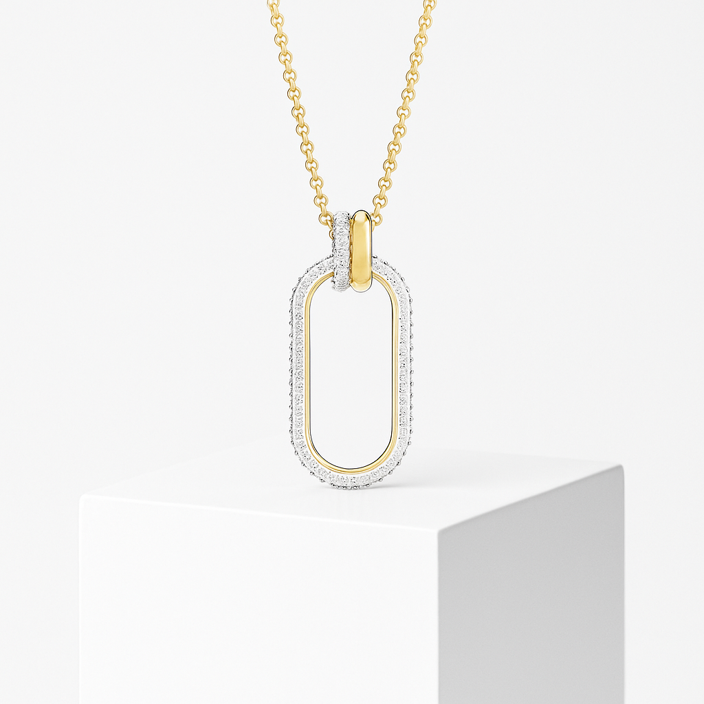 Aurum Frame Necklace