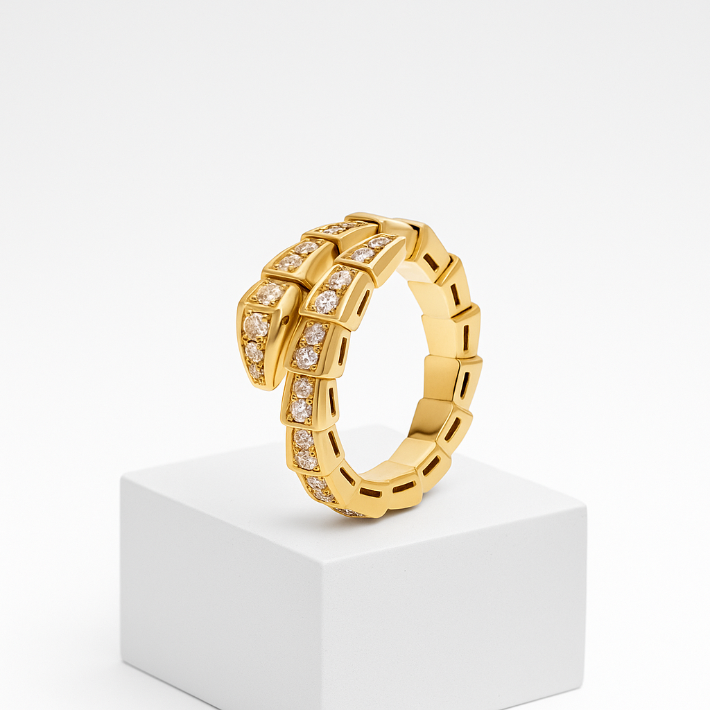 Кольцо Serpenti Gild