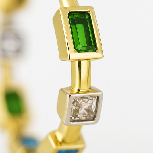 Aqua Resonance Earring