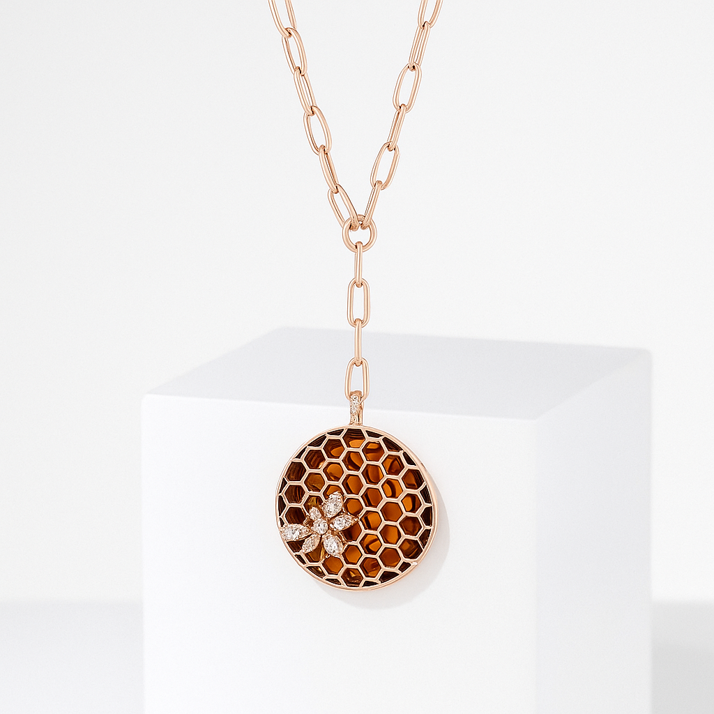 Golden Hive Kolye