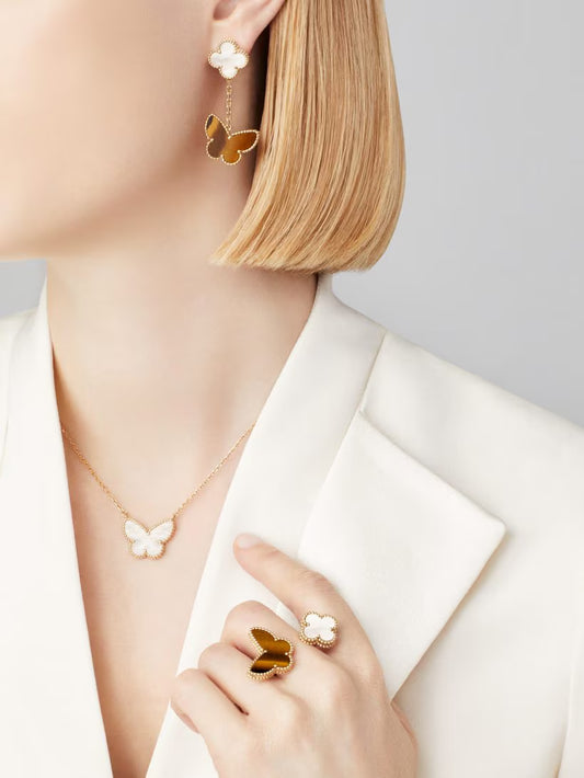 VCA Fleur d’Aura Küpe (İthal Kutulu Model)