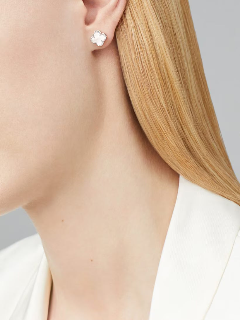 VCA Gilded Line Earrings (Imported Boxed Model)