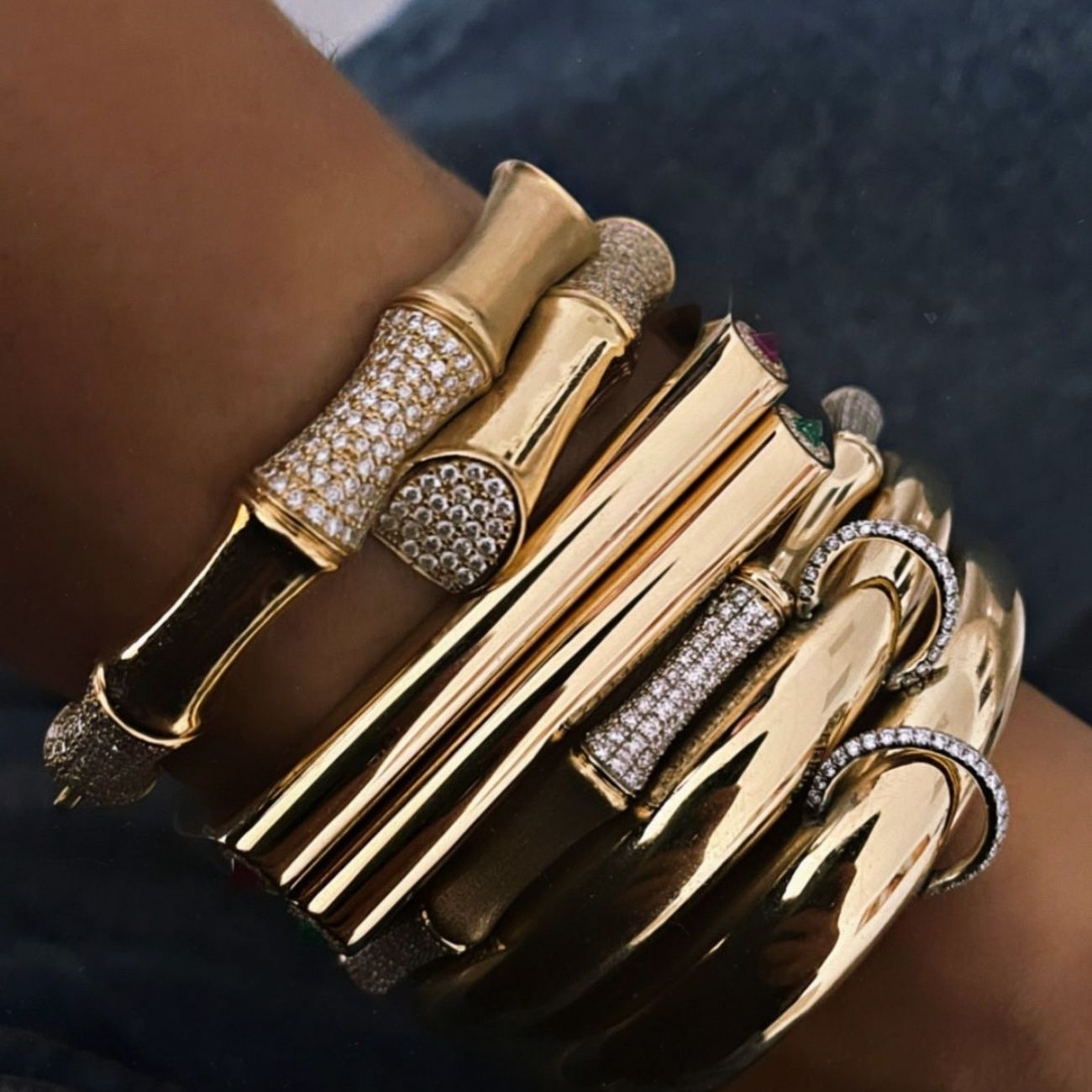 Gilded Loop Kelepçe - MuffGem